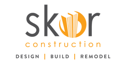 Skor Construction Design Build Remodel Logo