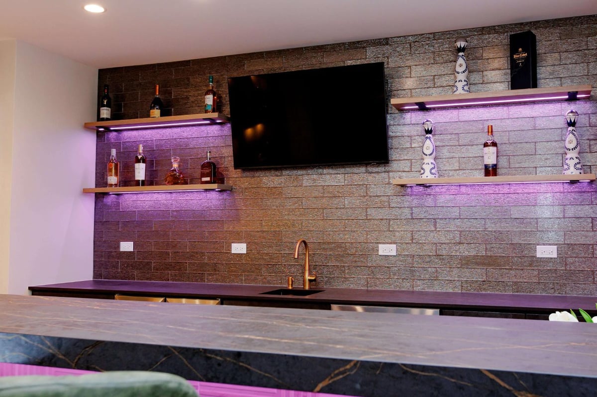 Optimized Bar close up in North Barrington by Skor Construction