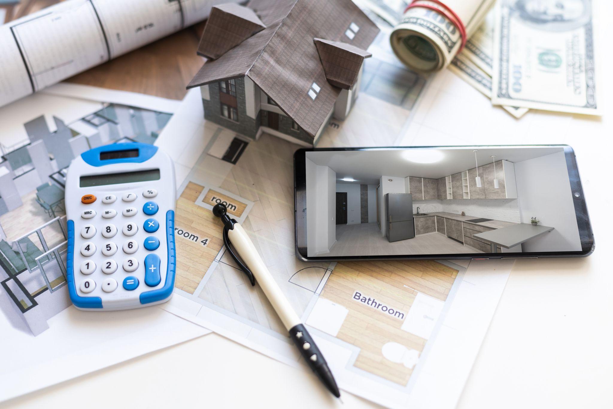 Tools and devices used for designing a home renovation
